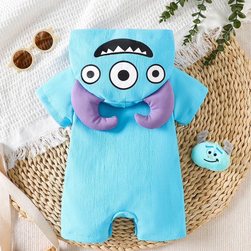Macacão de Bebê Recém-Nascido  - Cotton Baby Onesies Zipper avaliação e preço
