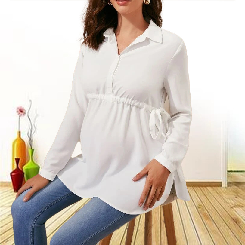 Roupas de maternidade cor pura - Maternity Wear avaliação e preço