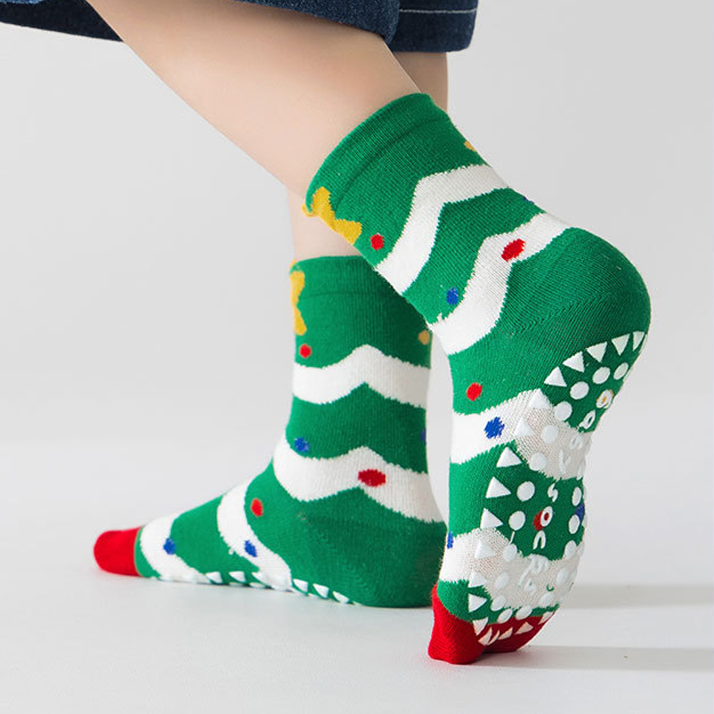 1/5 Pares de Meias Infantis de - Unisex Baby Socks Non Slip avaliação e preço