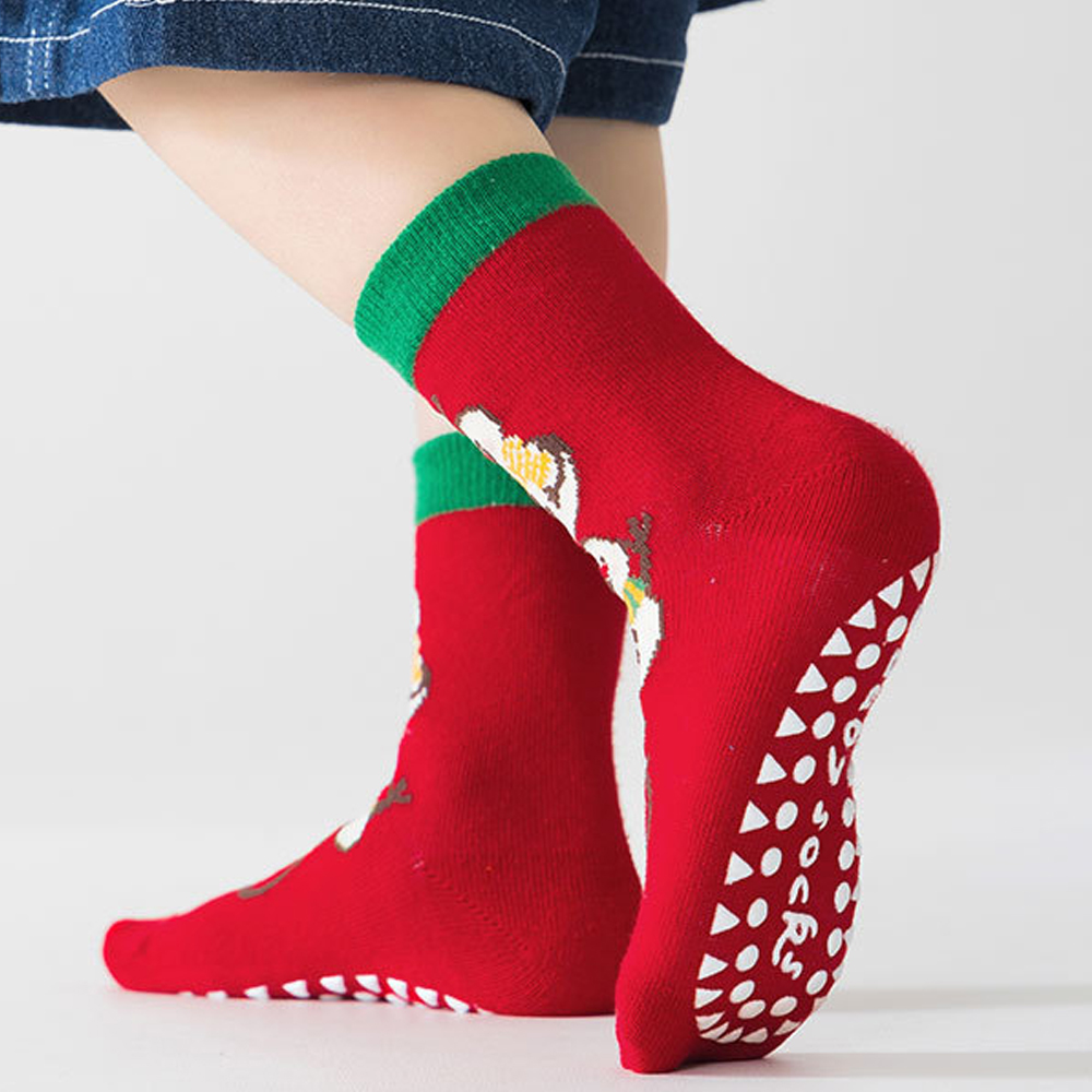 1/5 Pares de Meias Infantis de - Unisex Baby Socks Non Slip avaliação e preço