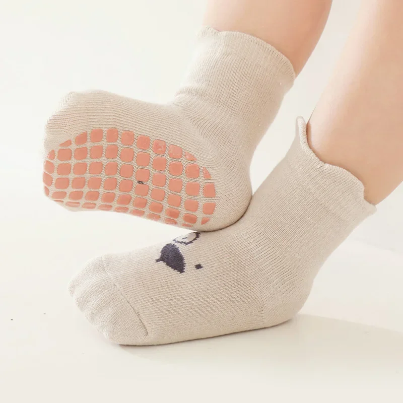 3/5 pares de meias de chão ant - Unisex Baby Socks Non Slip avaliação e preço