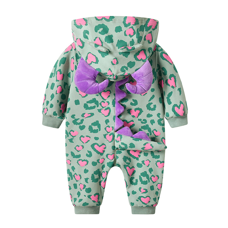Primavera kigurumis bebê menin - Cotton Baby Onesies Zipper avaliação e preço