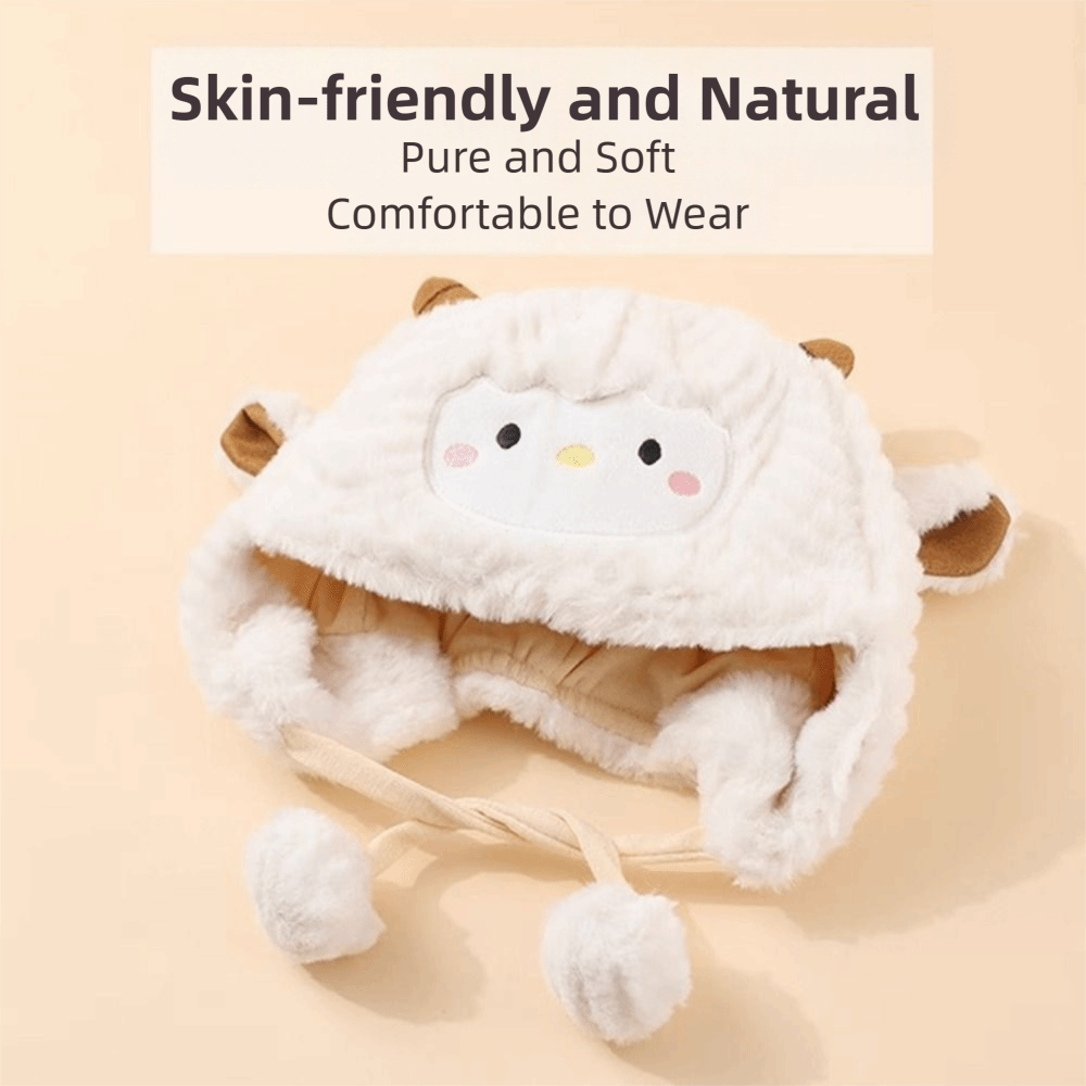 Inverno bebê proteção de orelh - Infant Beanie Hat With Ears avaliação e preço