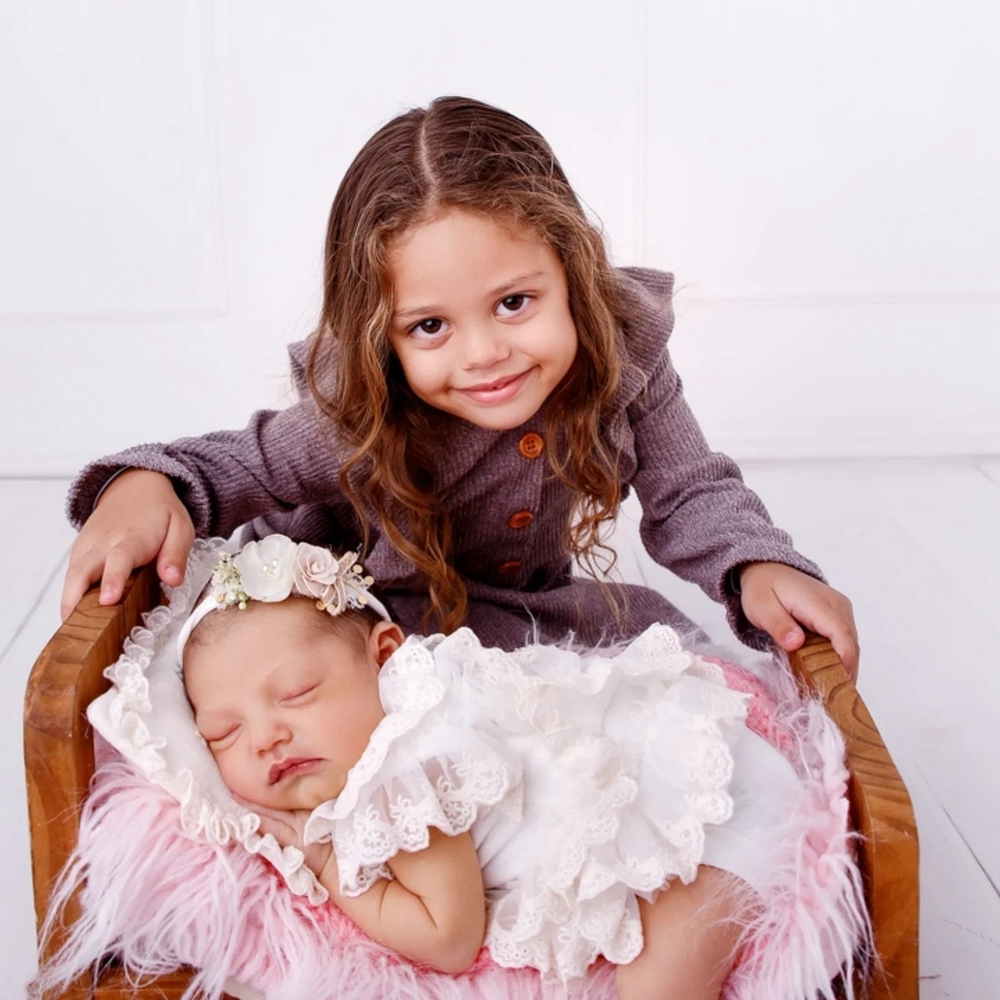 Acessórios para Fotografia de  - Newborn Baby Girl Romper Floral avaliação e preço