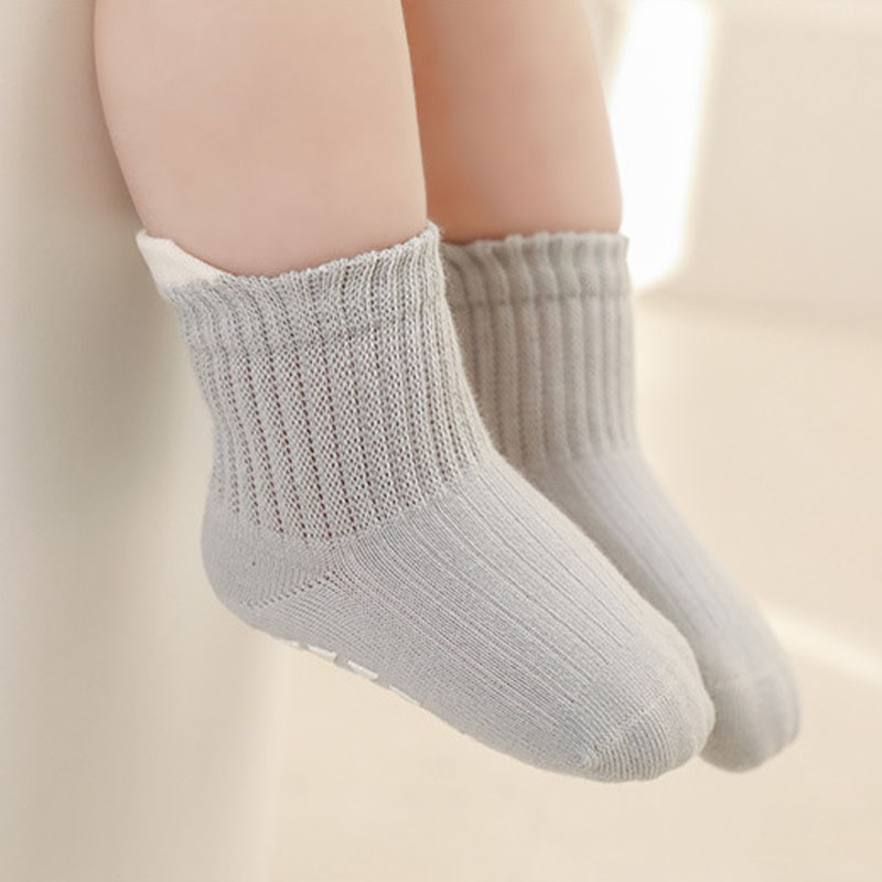 3 pares de meias infantis de a - Unisex Baby Socks Non Slip avaliação e preço