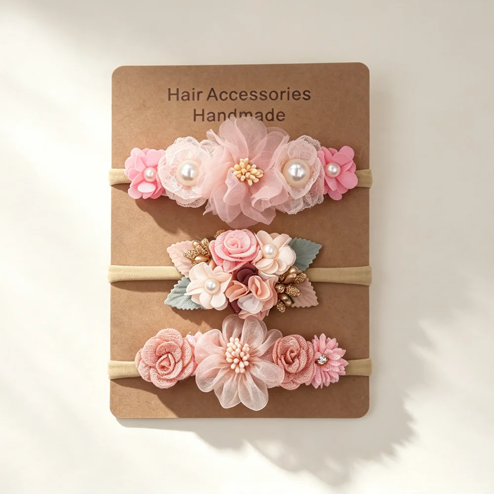 Conjunto de 3 Faixas de Cabelo - Baby Gear avaliação e preço