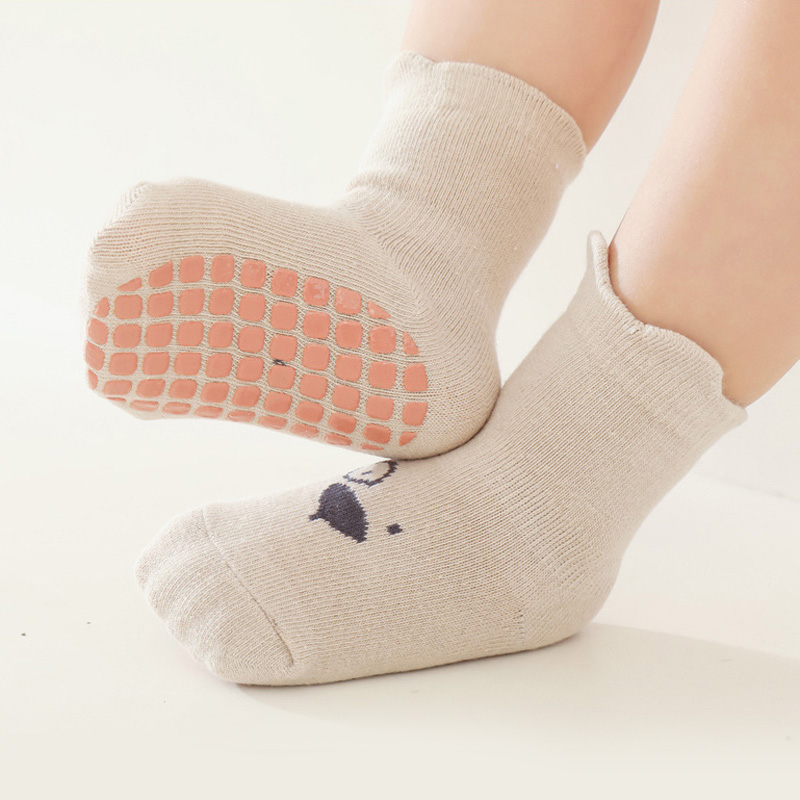 3/5 pares de meias de chão ant - Unisex Baby Socks Non Slip avaliação e preço