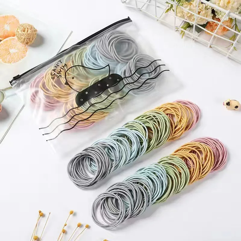 100 pçs/lote elástico de borra - Baby Gear avaliação e preço
